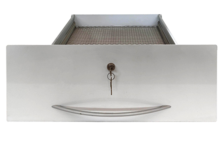 Lockable drawer for controlled drugs