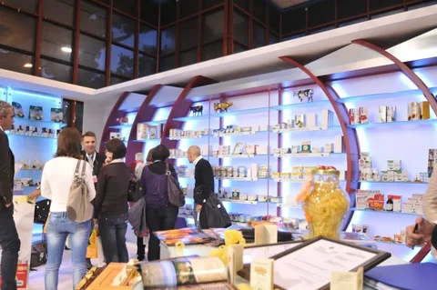 Prospettiva dello stand INN PROGRESS a PharmExpo Napoli