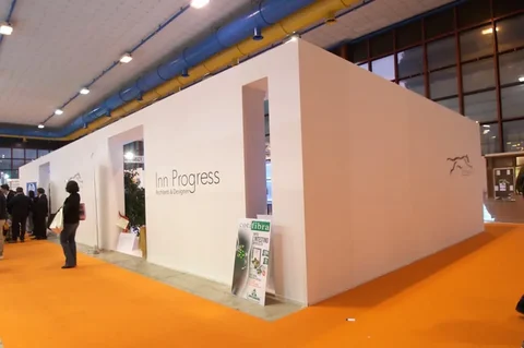 Ingresso dello stand INN PROGRESS a PharmExpo