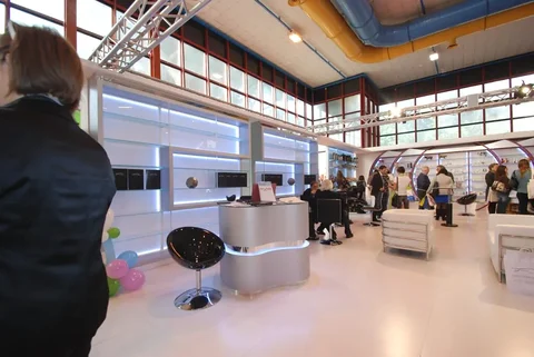 Accoglienza dei visitatori a PharmExpo Napoli