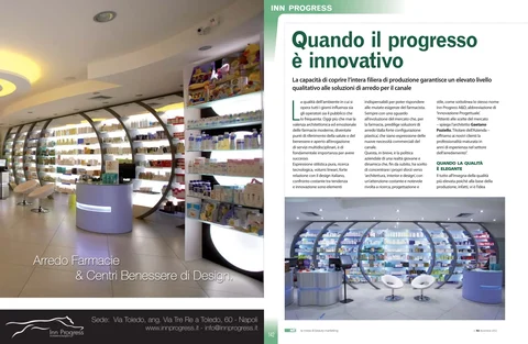 December 2012 NTs issue 92 double-page feature ‘When progress becomes innovation’ about INN PROGRESS